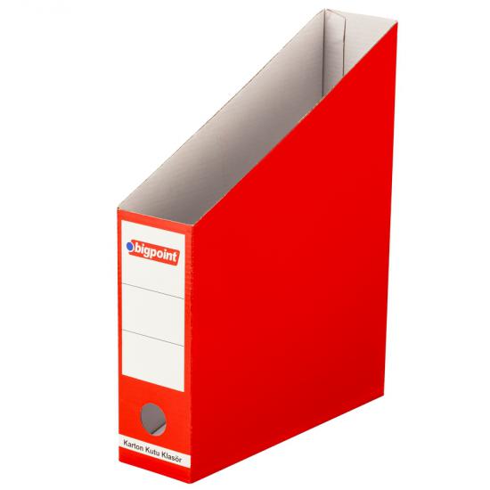 Bigpoint Karton Kutu Klasör Kırmızı