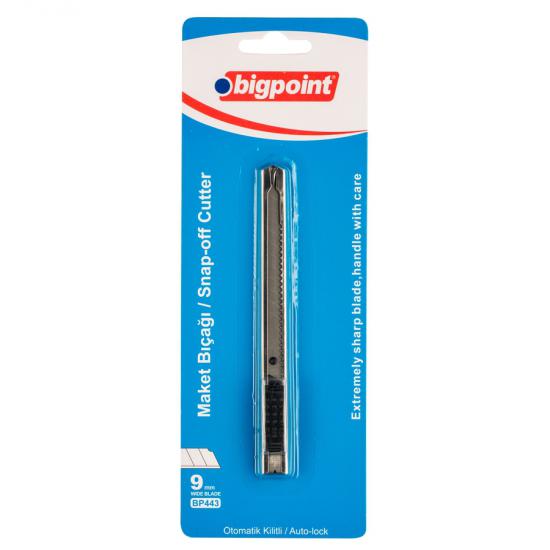 Bigpoint Maket Bıçağı Dar Metal Cep Tipi