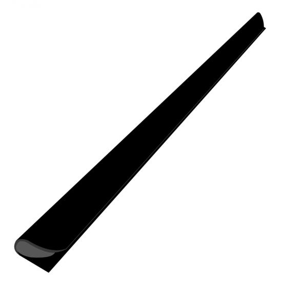 Bigpoint Oval Profil(Sırtlık) 6 mm Siyah 100’lü Kutu