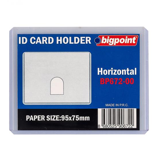 Bigpoint Kart Kabı Şeffaf 95x75mm