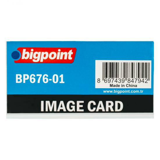 Bigpoint Akrilik İsimlik Dikdörtgen Şeffaf