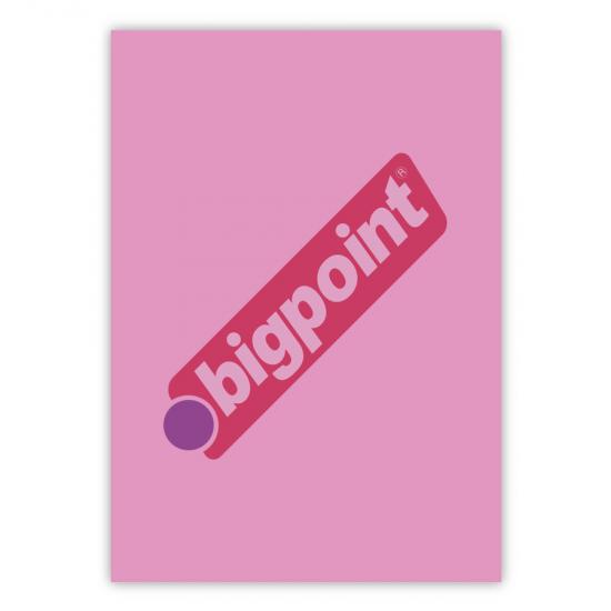 Bigpoint A4 Cilt Kapağı 150 Mikron Şeffaf Pembe 100’lü Paket