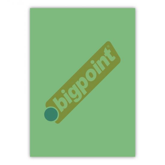 Bigpoint A4 Cilt Kapağı 150 Mikron Şeffaf Yeşil 100’lü Paket