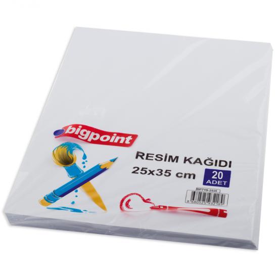 Bigpoint Resim Kağıdı 25x35cm 20’li Paket