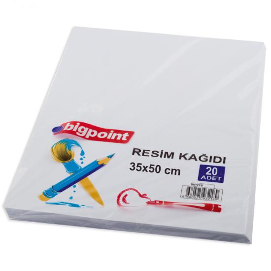 Bigpoint Resim Kağıdı 35x50cm 20’li Paket