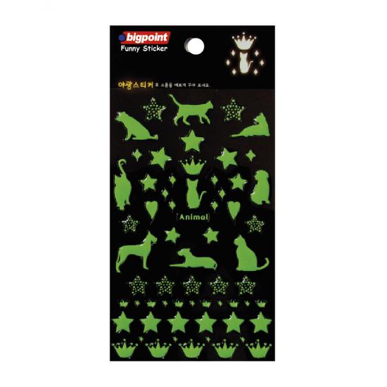 Bigpoint Sticker Kabartmalı Florasan Hayvanlar