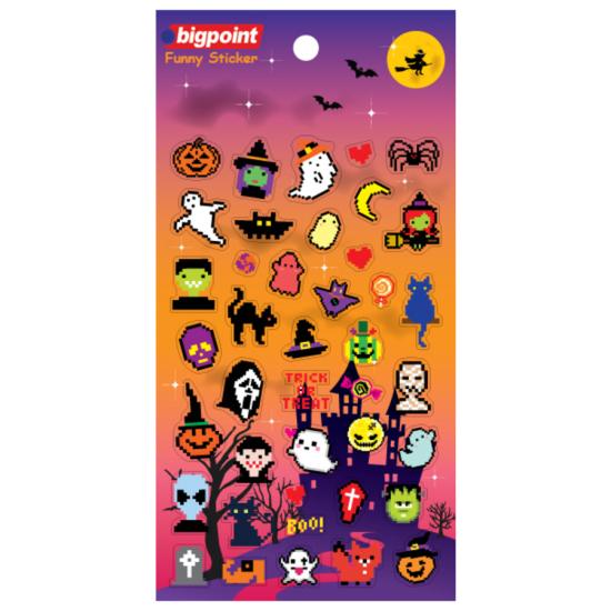 Bigpoint Sticker Piksel Cadılar Bayramı