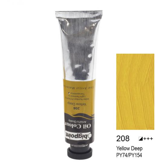 Bigpoint Yağlı Boya 45 ml Yellow Deep 208